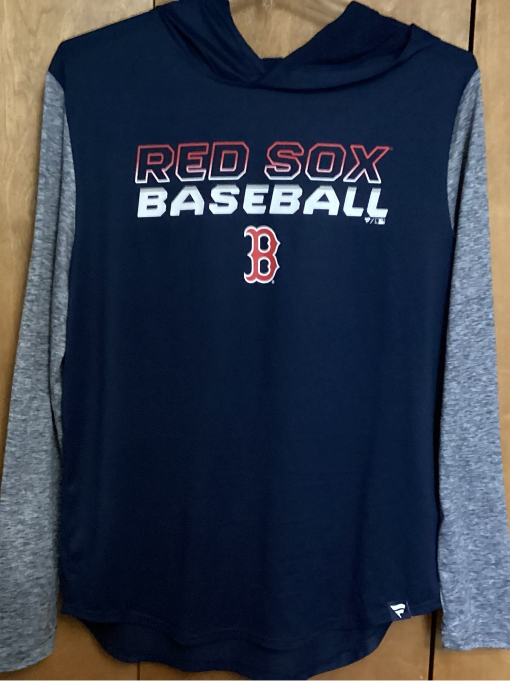Fanatics Navy, Gray Red Sox Baseball Hoodie for men or women
